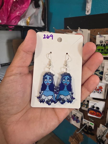 Corpse bride acrylic dangels #269