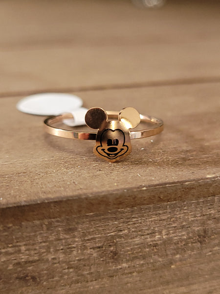 Mick gold plated ring